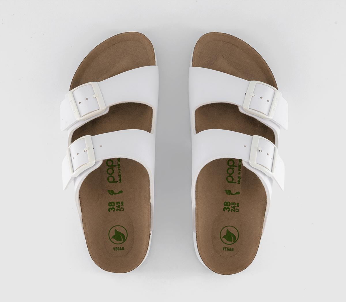 BIRKENSTOCKPapillio Arizona Platform Sandals BIRKENSTOCKPapillio Arizona Platform SandalsWhite Vegan