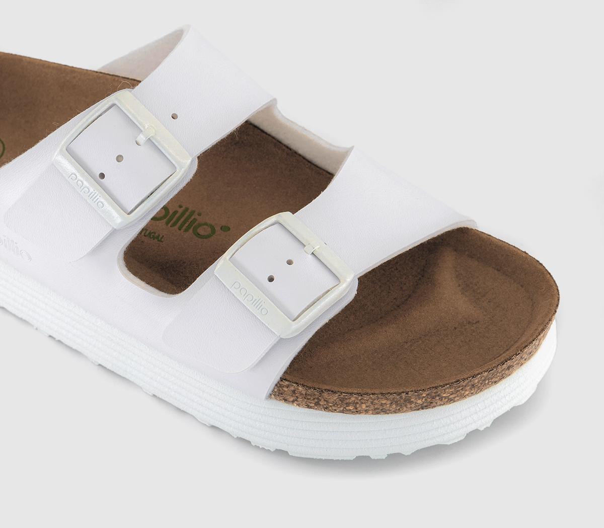BIRKENSTOCKPapillio Arizona Platform Sandals BIRKENSTOCKPapillio Arizona Platform SandalsWhite Vegan
