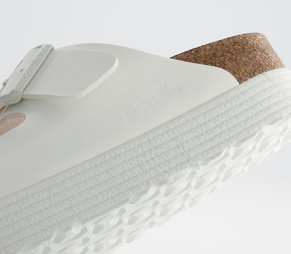 BIRKENSTOCKPapillio Arizona Platform Sandals BIRKENSTOCKPapillio Arizona Platform SandalsWhite Vegan