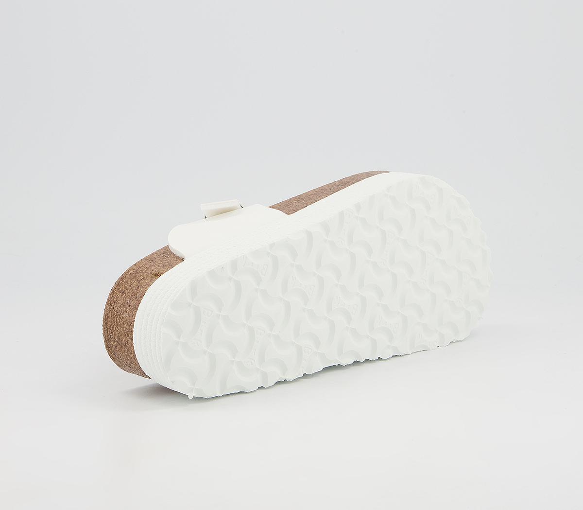 BIRKENSTOCK Papillio Gizeh Platform Sandals BIRKENSTOCK Papillio Gizeh Platform Sandals White Vegan