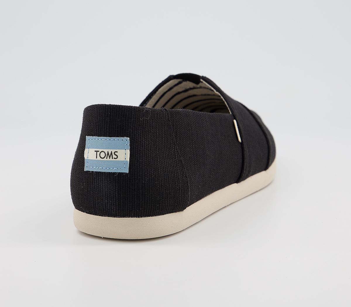 TOMSToms Classic AlpargataBlack Heritage Canvas