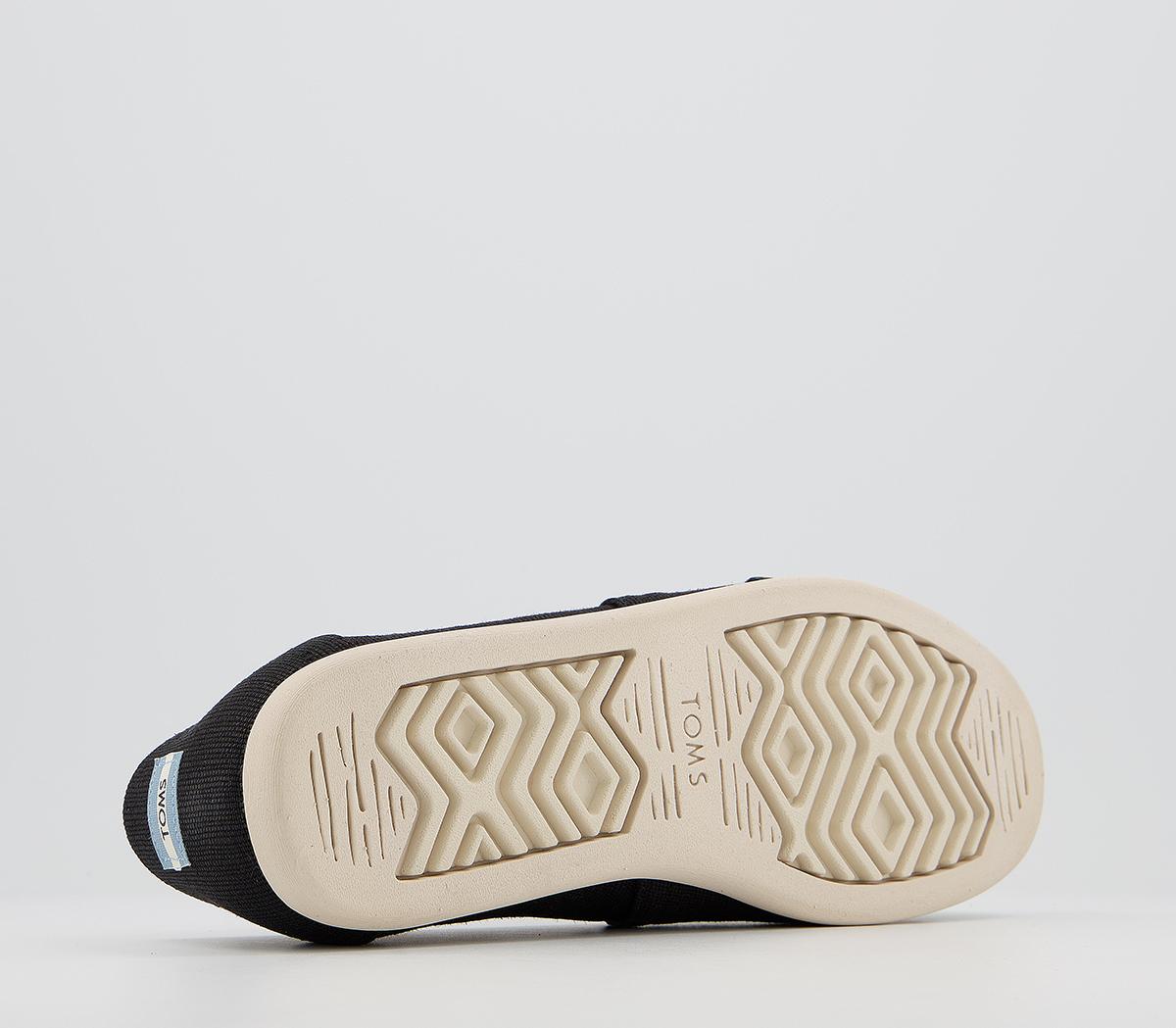 TOMSToms Classic AlpargataBlack Heritage Canvas