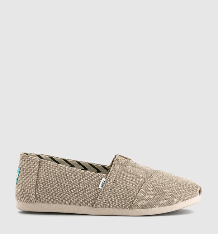 TOMS Toms Classic Alpargata Shoes M Natural