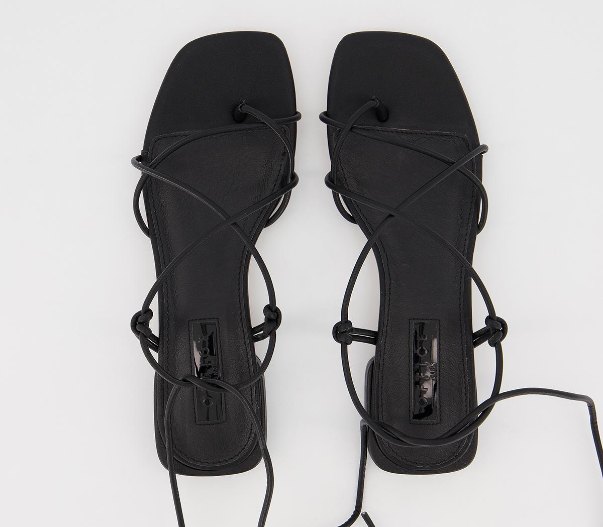 OFFICESerafina - Tie Sandal OFFICESerafina - Tie SandalBlack