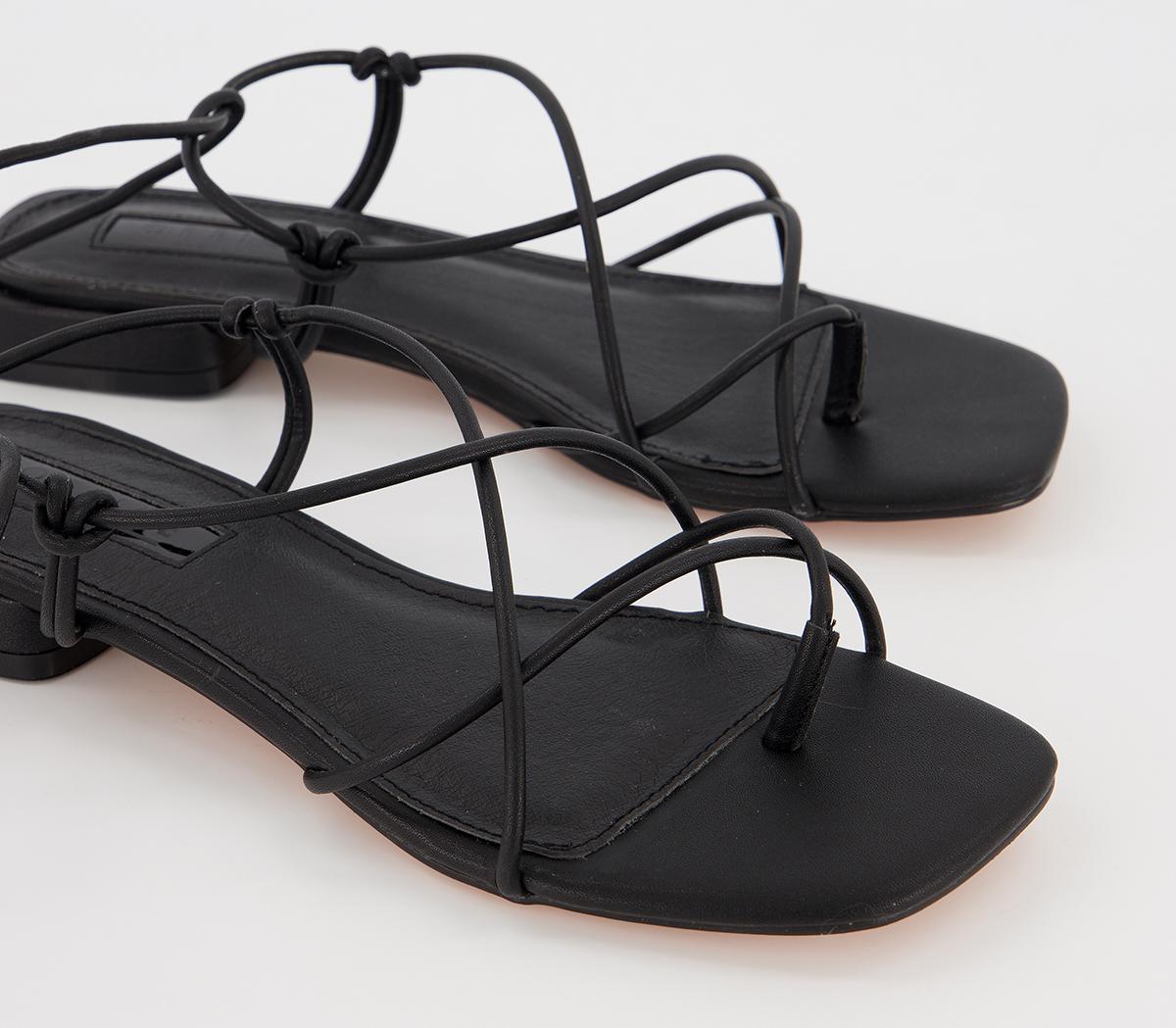OFFICESerafina - Tie Sandal OFFICESerafina - Tie SandalBlack