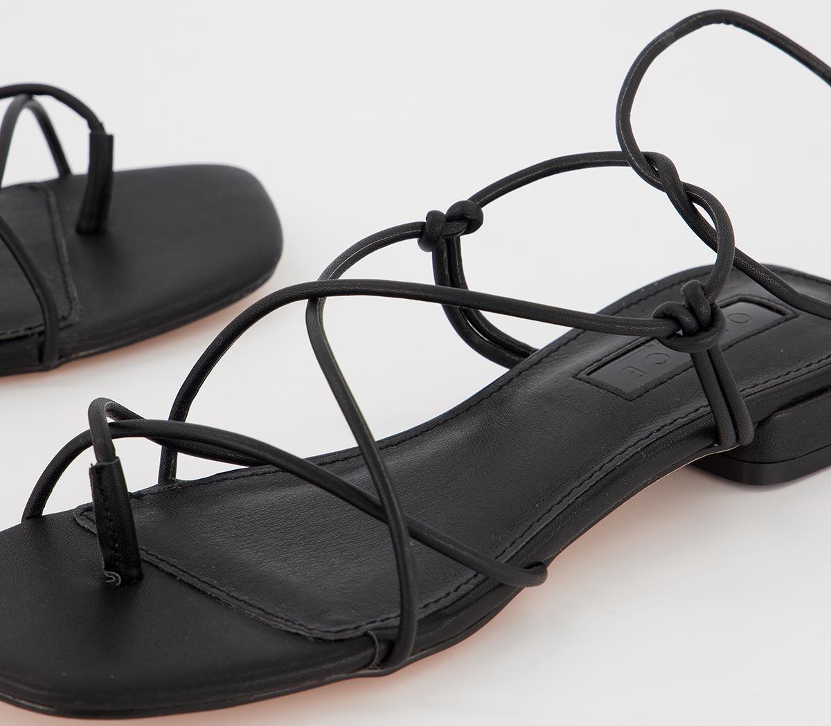 OFFICESerafina - Tie Sandal OFFICESerafina - Tie SandalBlack