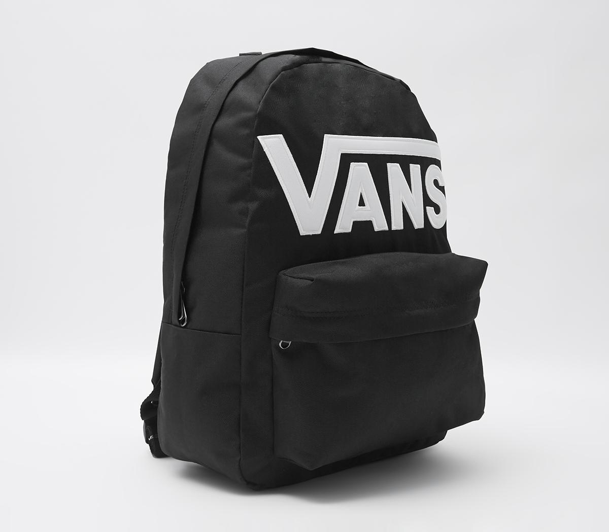 all black vans backpack