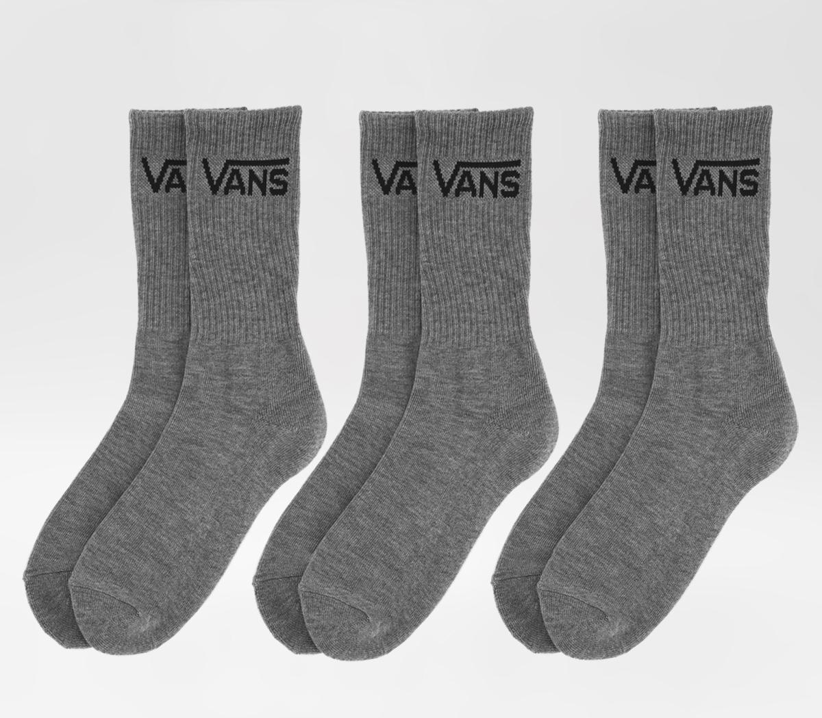 VansClassic Crew Sock 3packHeather Grey F