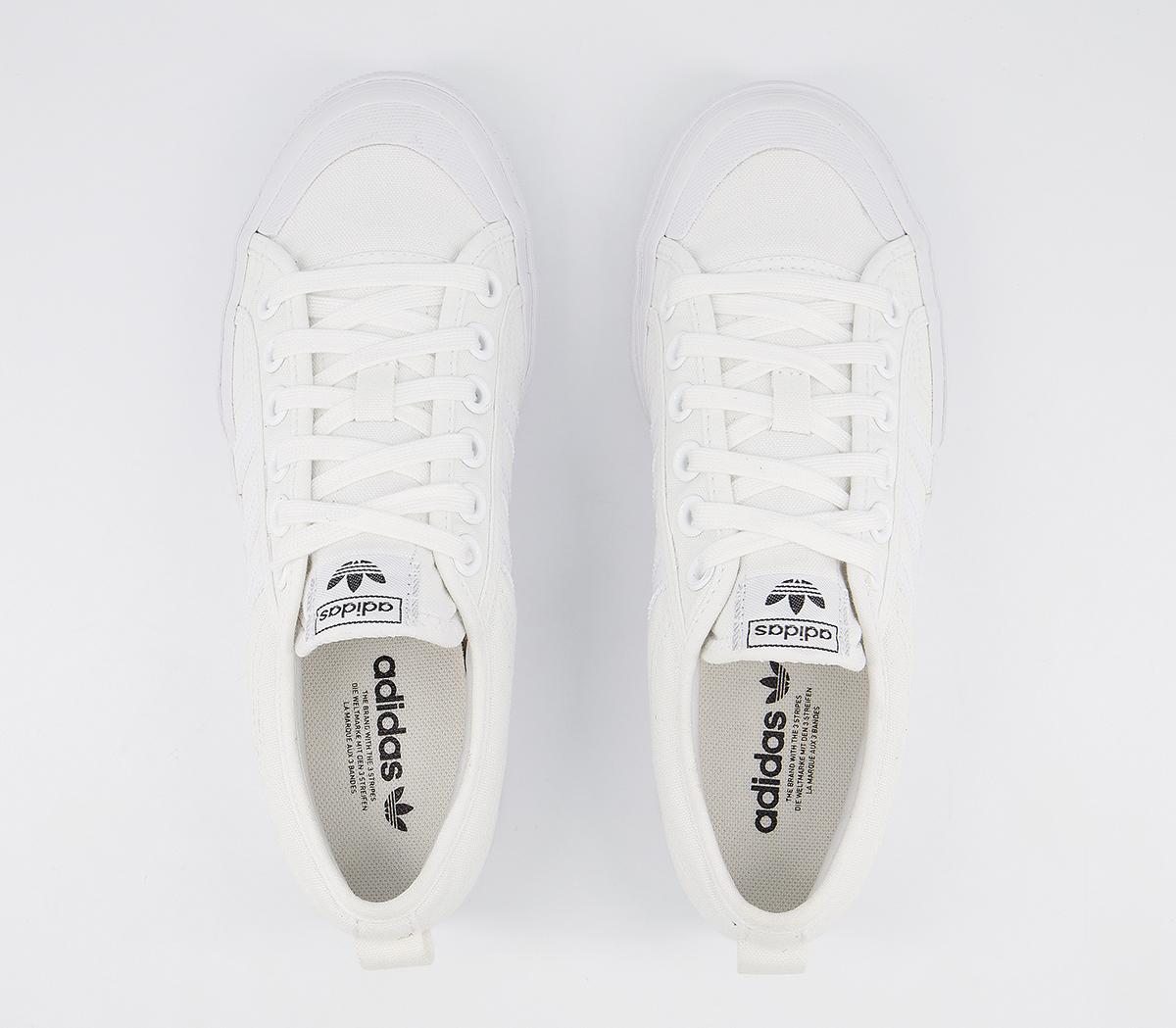 adidas Nizza Platform Trainers adidas Nizza Platform Trainers White White White