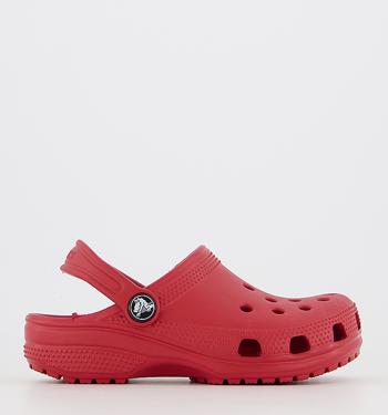mens red crocs