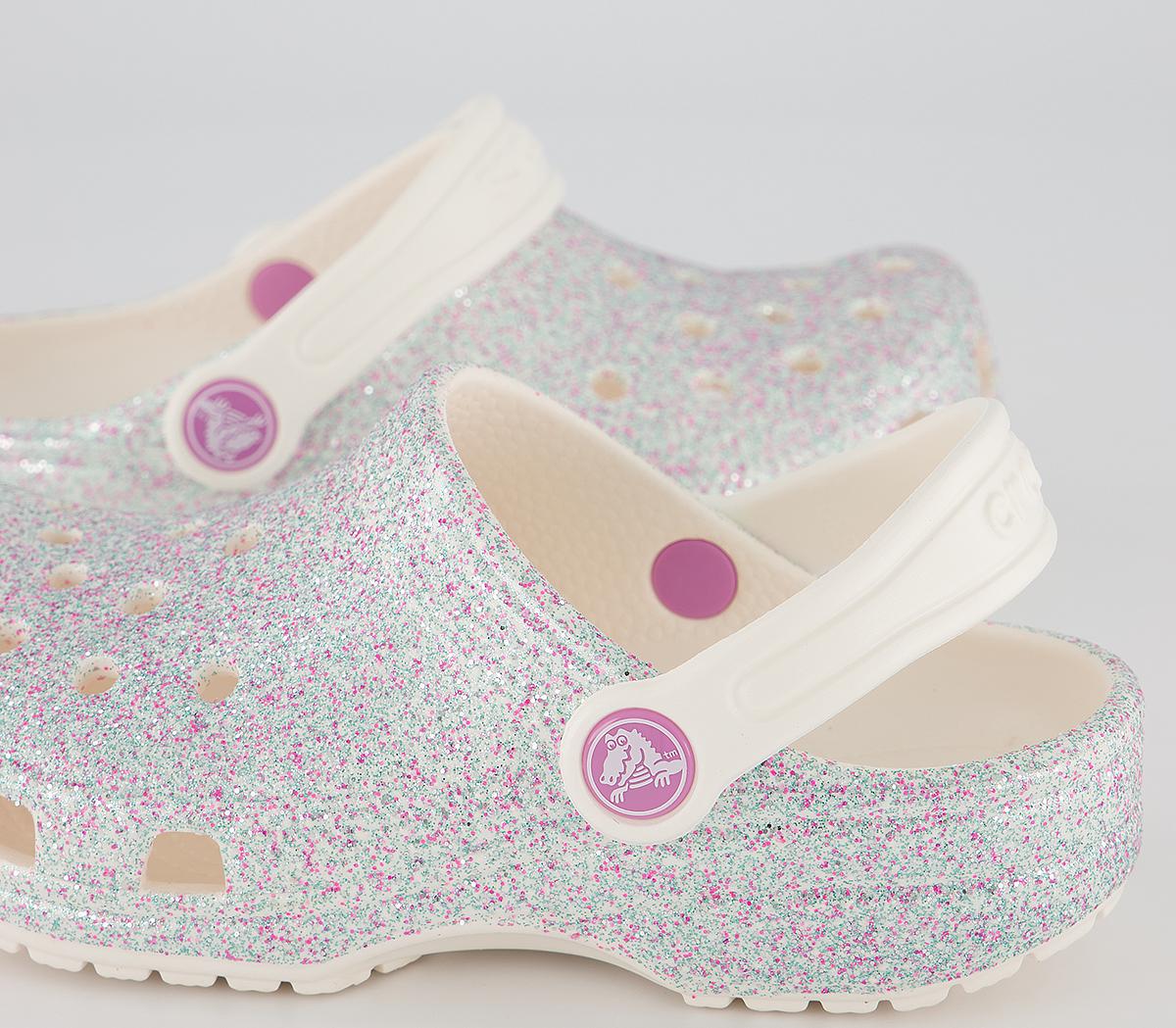 Crocs Crocs Kids Glitter Oyster Kinder