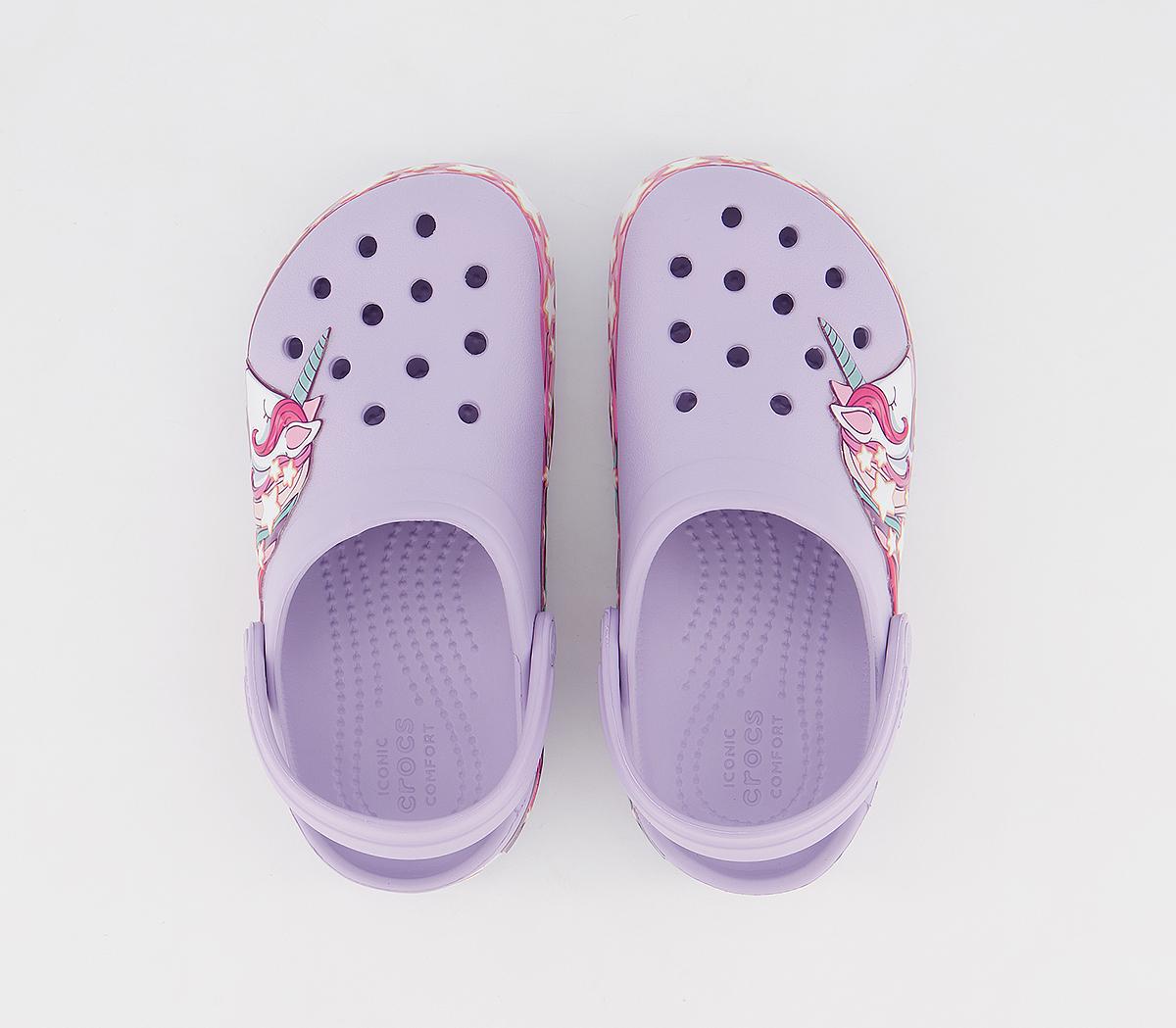 Crocs Crocs Funlab Kids Crocs Crocs Funlab Kids Unicorn Lavender