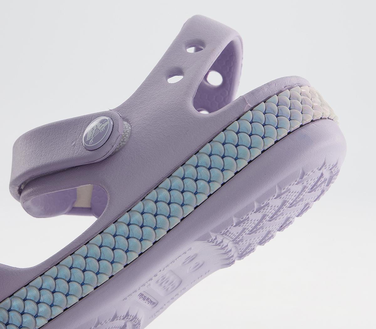 Crocs Crocs Kids Sandals Crocs Crocs Kids Sandals Lavender Mermaid
