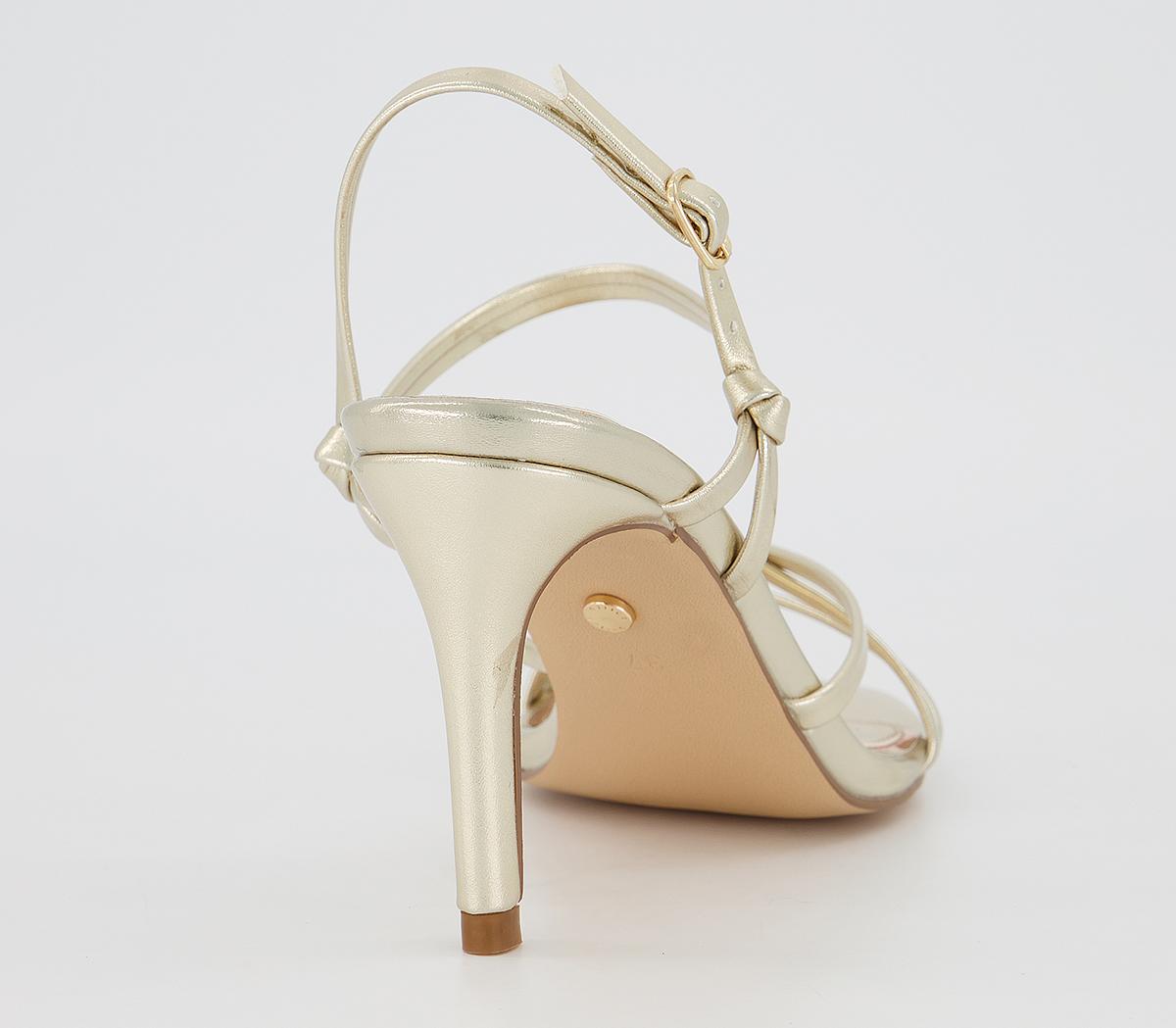OFFICEMissy Strappy SandalsGold