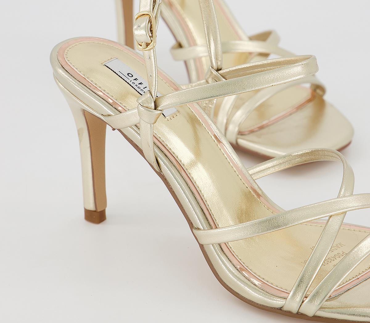 OFFICEMissy Strappy SandalsGold