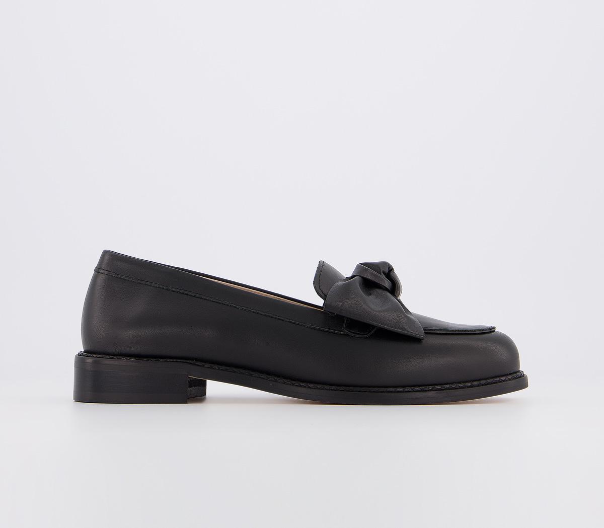 OFFICEFederal- Bow LoaferBlack Leather