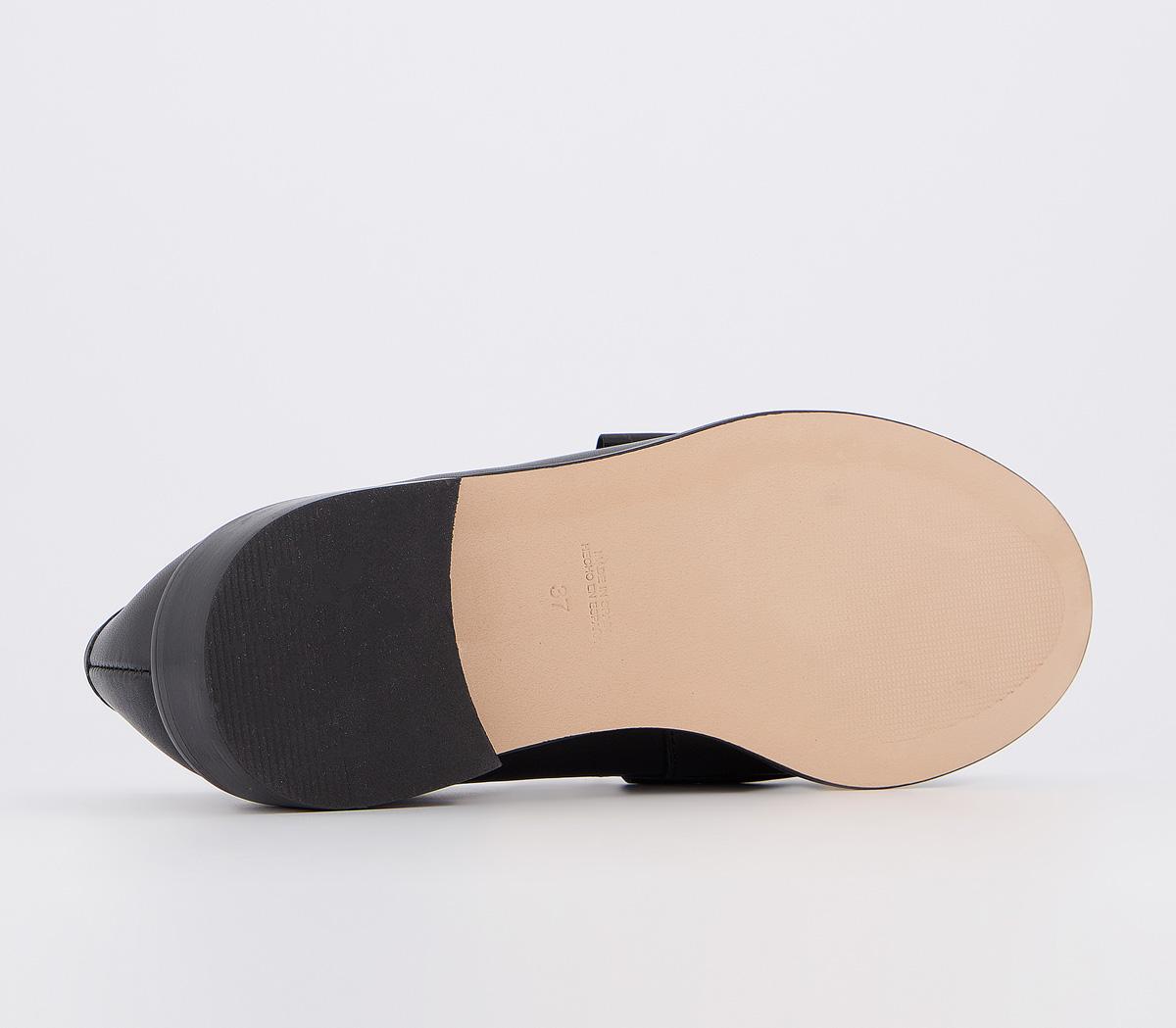 OFFICEFederal- Bow LoaferBlack Leather