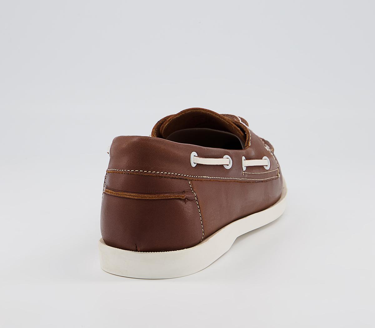 Office Cabin Boat Shoes Office Cabin Boat Shoes Brown Leather