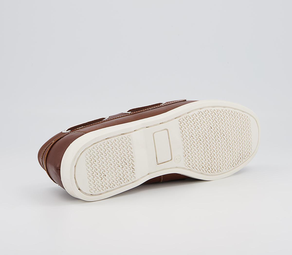 Office Cabin Boat Shoes Office Cabin Boat Shoes Brown Leather