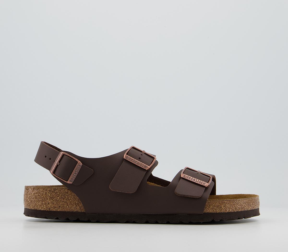 BIRKENSTOCKMilano SandalsDark Brown