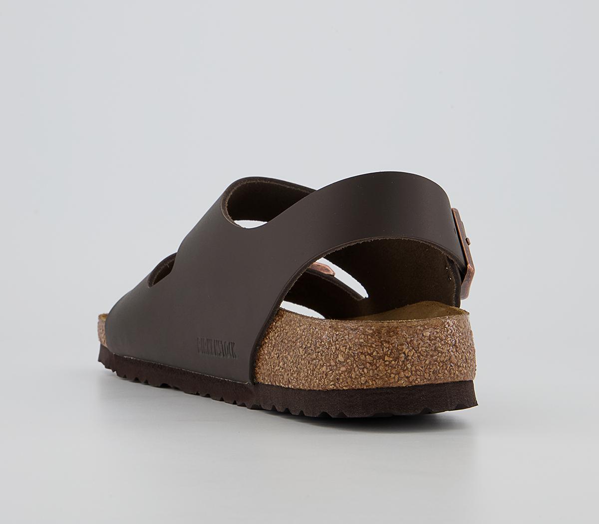 BIRKENSTOCKMilano SandalsDark Dark Brown