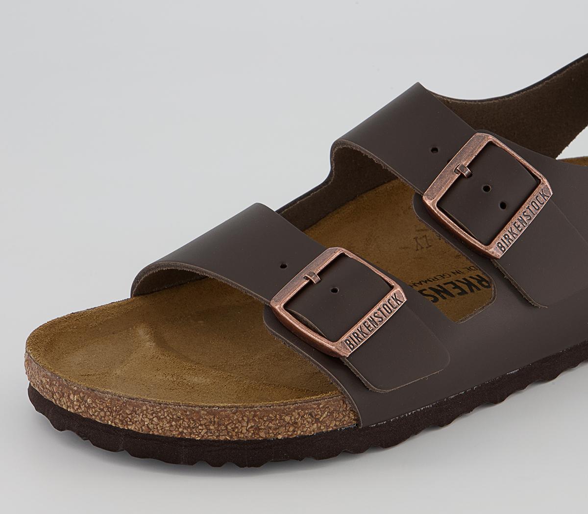 BIRKENSTOCKMilano SandalsDark Dark Brown