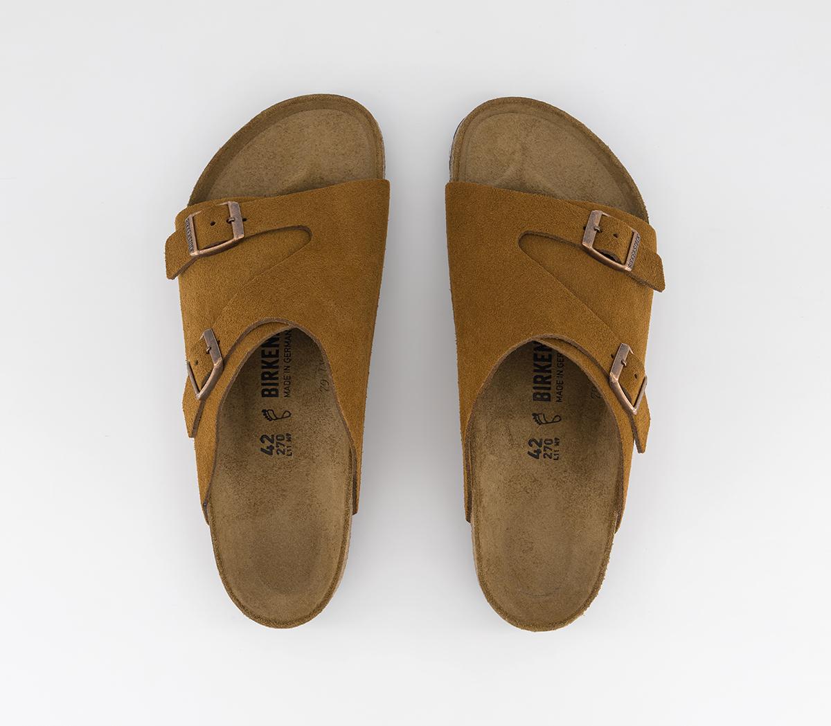 BIRKENSTOCK Zurich Sandals Mink - Men's Sandals