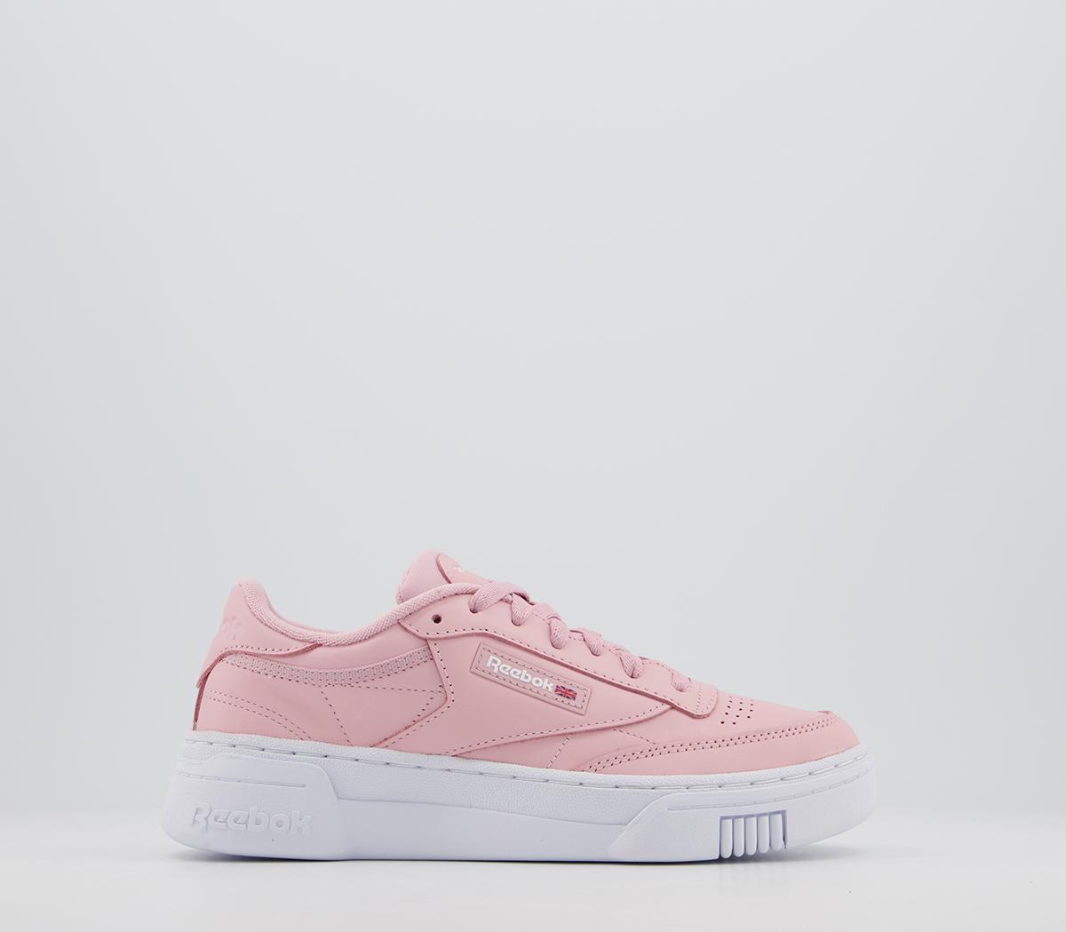 ReebokClub C Stacked TrainersClassic Pink Classic Pink White