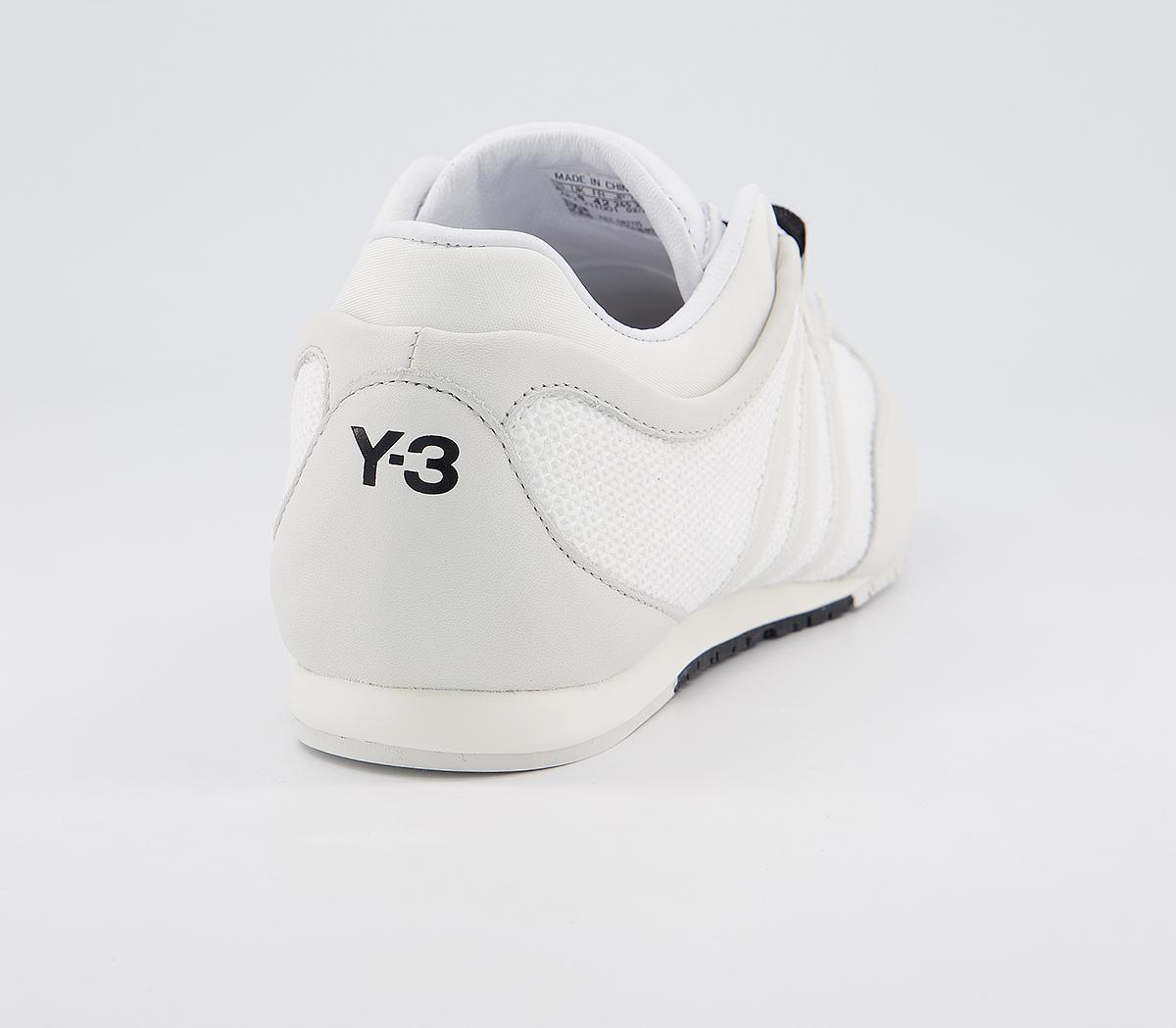 adidas Y-3Y-3 Boxing TrainersWhite Black