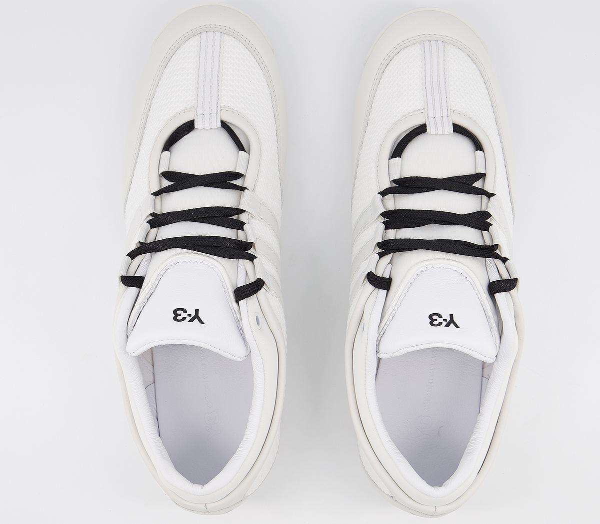 adidas Y-3Y-3 Boxing TrainersWhite Black
