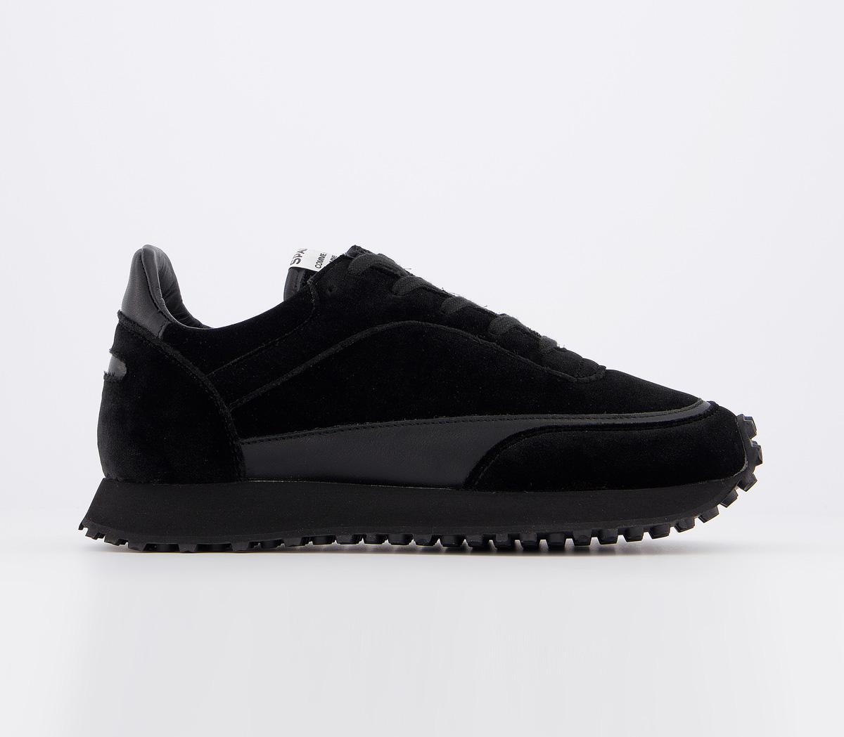 comme des garcons black trainers