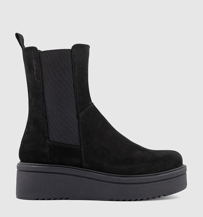 Vagabond Shoemakers Tara High Boots Black Nubuck