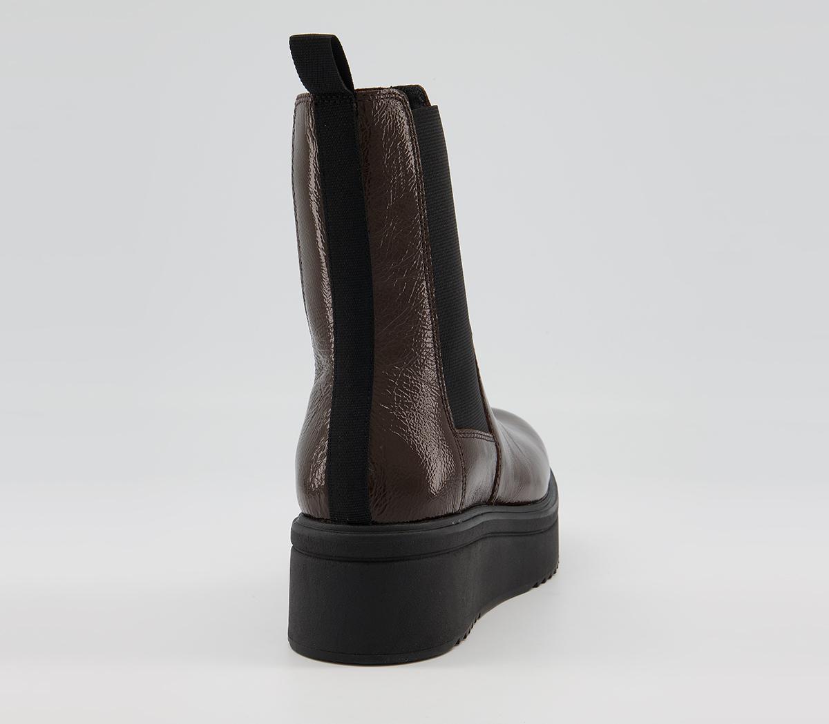 Vagabond Shoemakers Tara High Boots Vagabond Shoemakers Tara High Boots Brown Patent