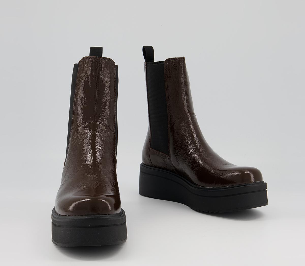 Vagabond Shoemakers Tara High Boots Vagabond Shoemakers Tara High Boots Brown Patent