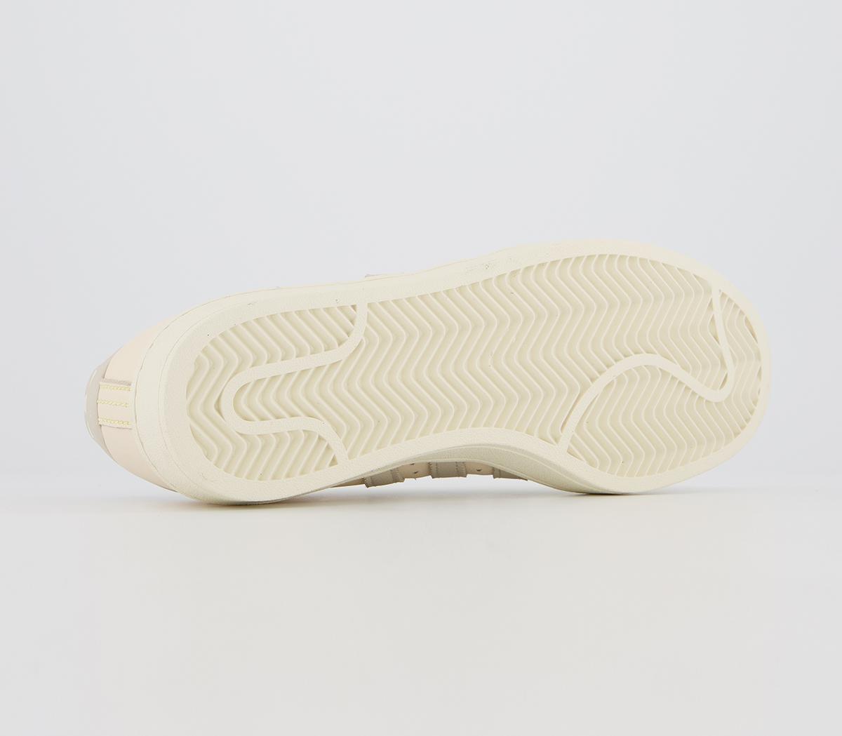 adidasPw Campus TrainersEcru Tint Cream White Clear Brown