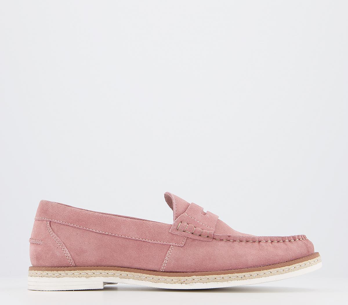 Pink penny hot sale loafers