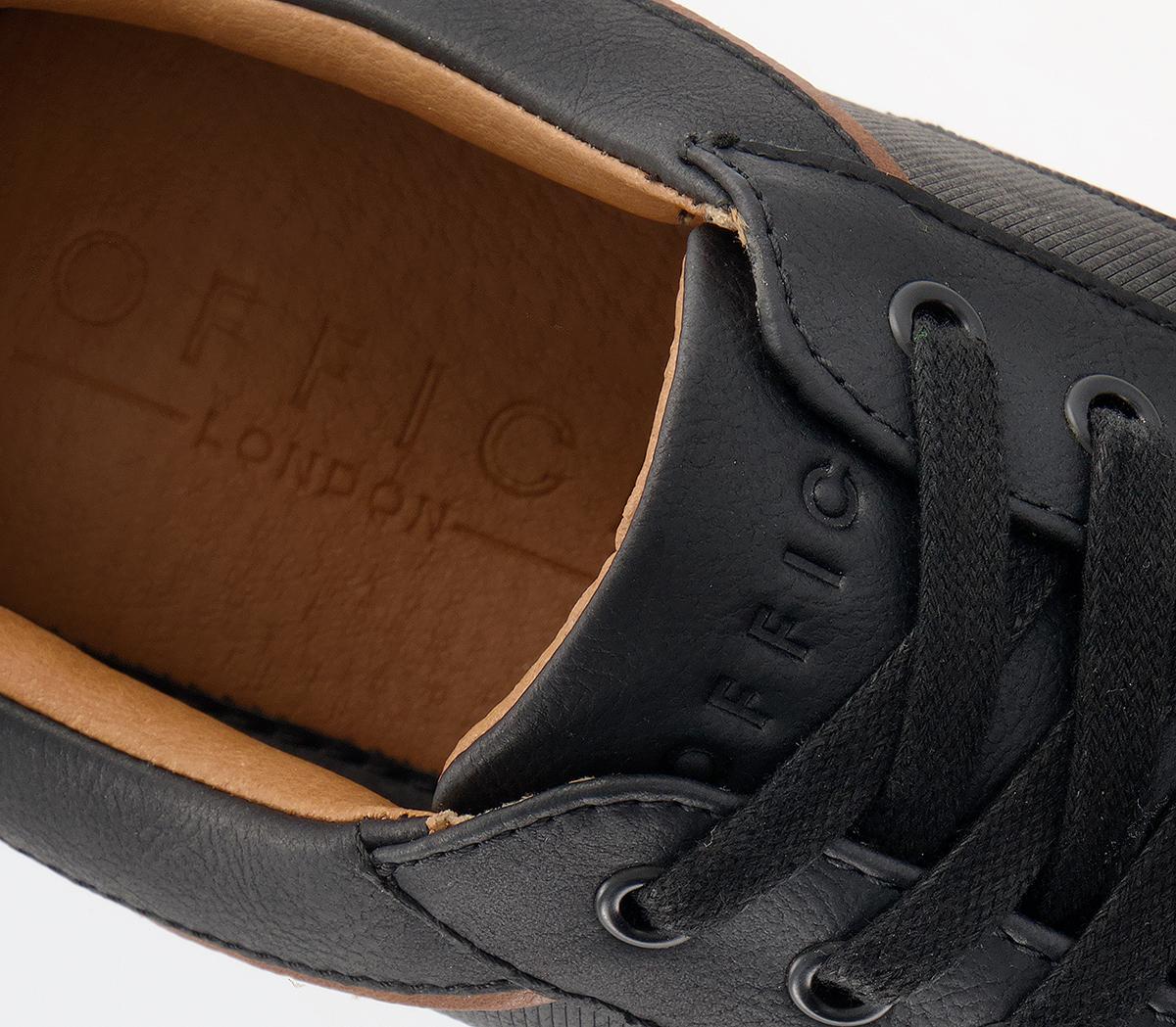 OFFICE Cooper Trainers Black Men's Casual Shoes