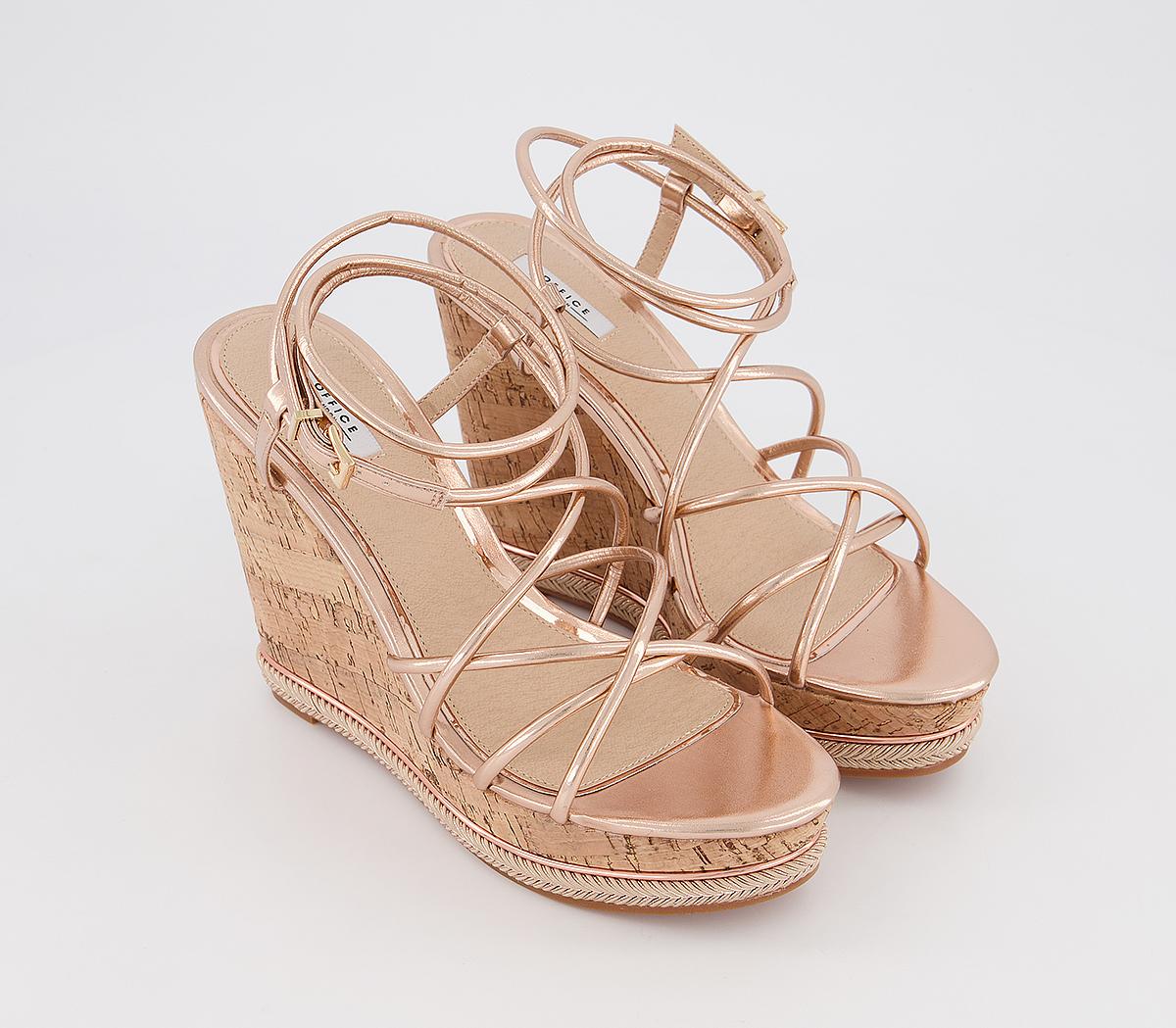 OFFICEHarriet - Tubular WedgeRose Gold