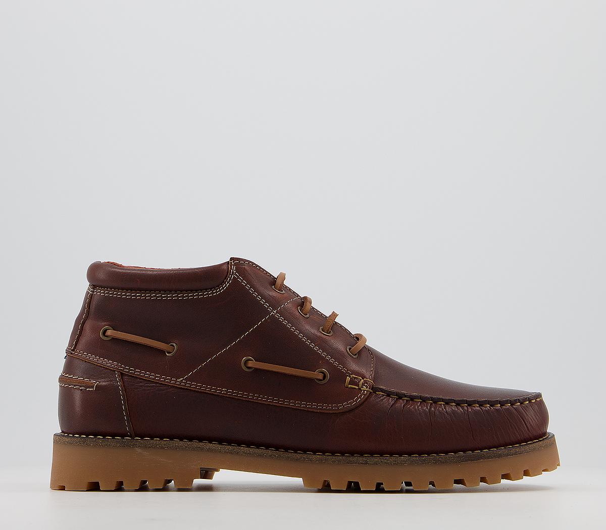 OFFICEBuoy Ankle BootsTan Leather