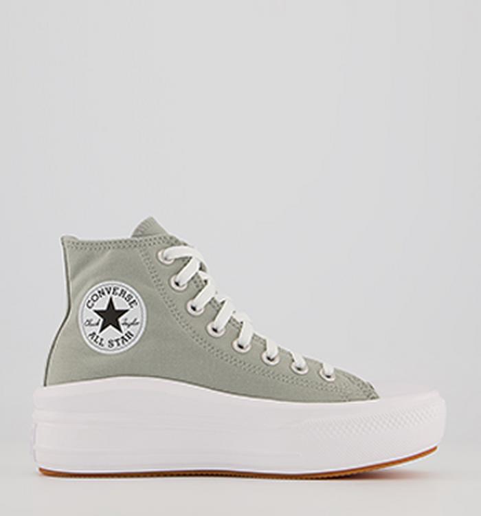 Converse All Star Move Trainers Slate Sage White