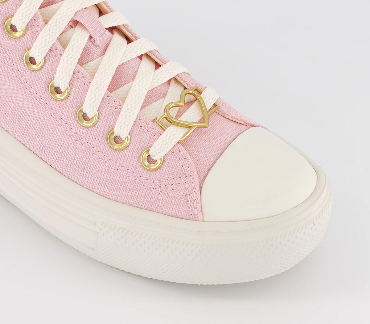 ConverseAll Star Move Platform Valentine's TrainersSunrise Pink Egret