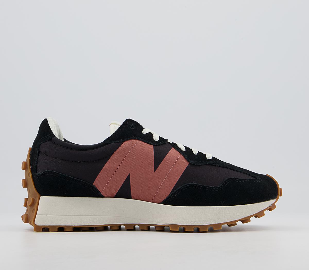 Pink and black new balance shoes hotsell