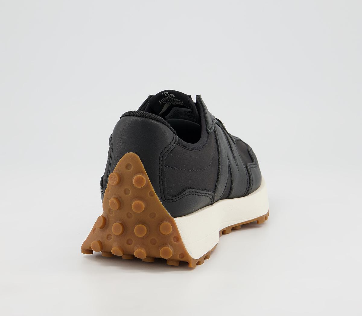 New Balance327 TrainersBlack White Grey