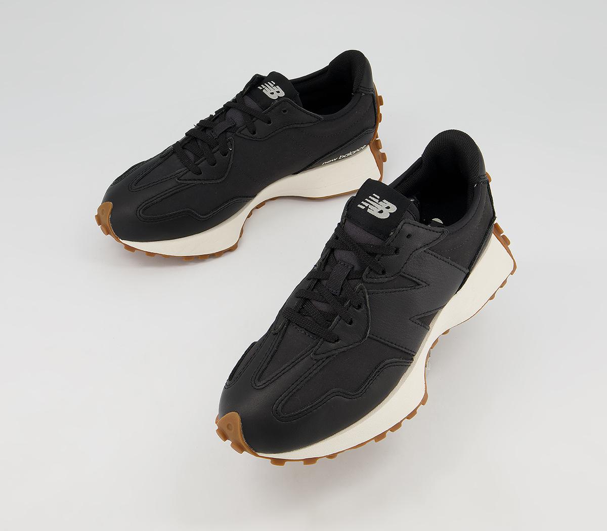 New Balance327 TrainersBlack White Grey