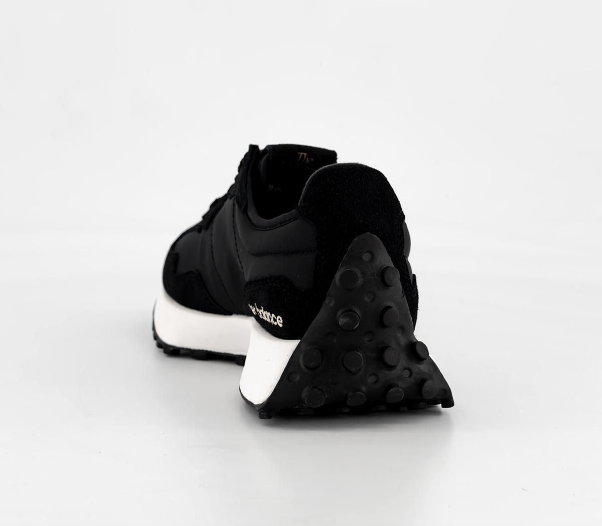New Balance327 TrainersBlack  Leopard White