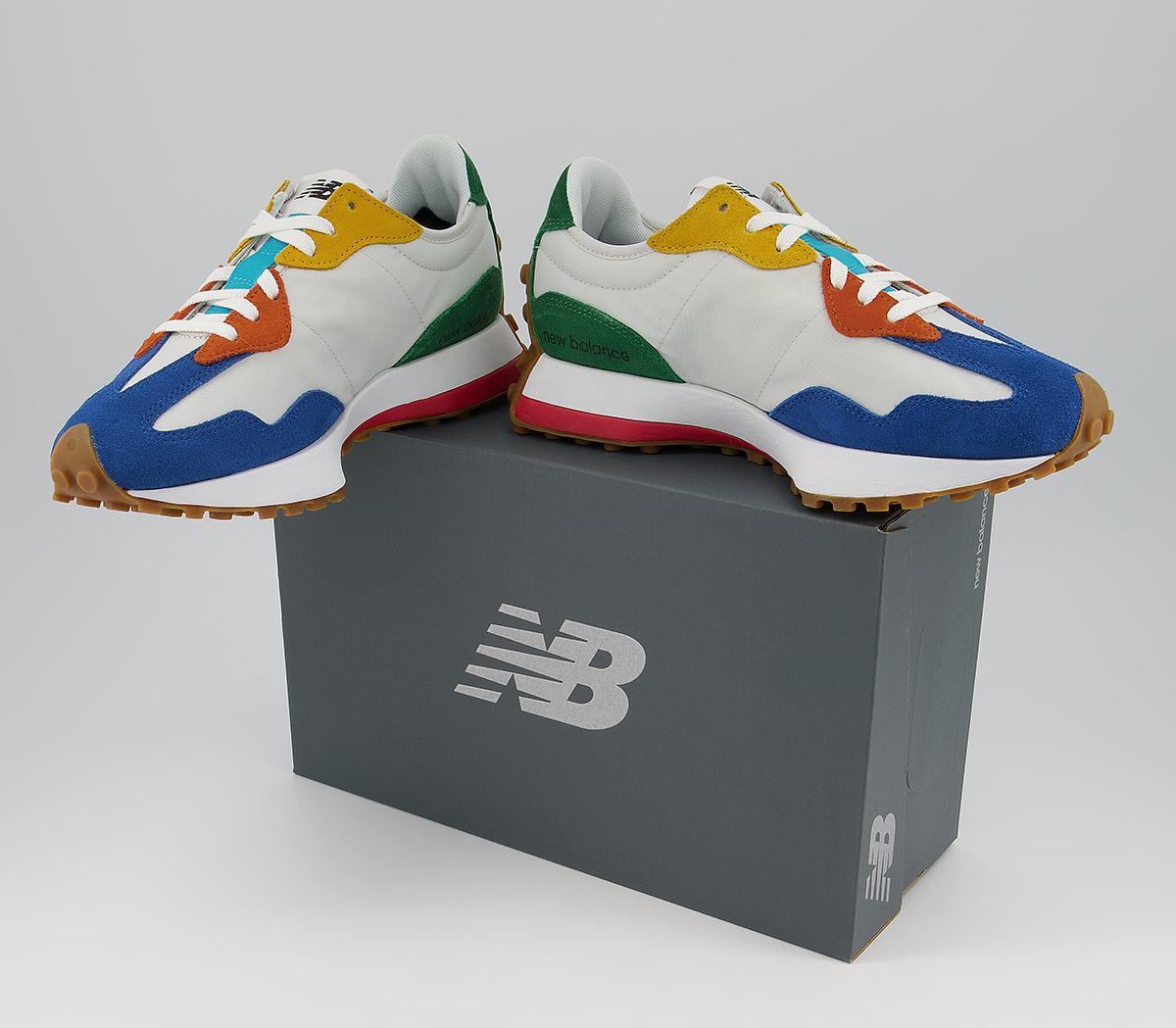 New Balance 327 Trainers White Multi - Unisex Sports