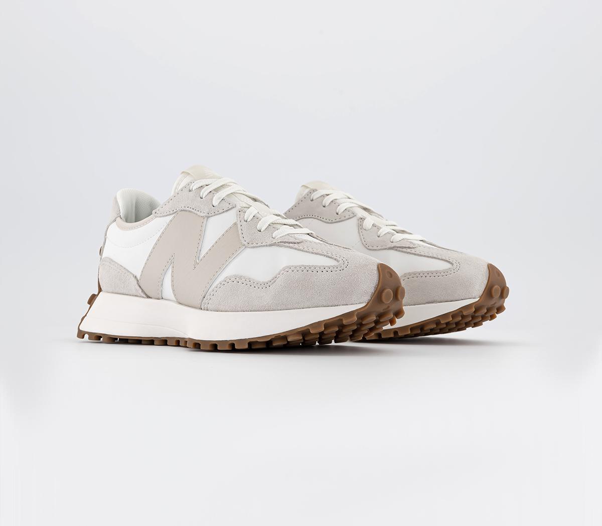 New Balance 327 Trainers Timerwolf White Off White Cream Women's Trainers