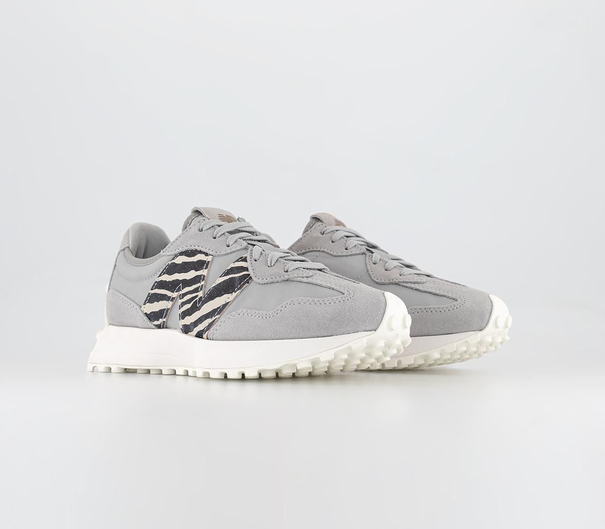 New Balance327 Trainers New Balance327 TrainersRaincloud White Zebra