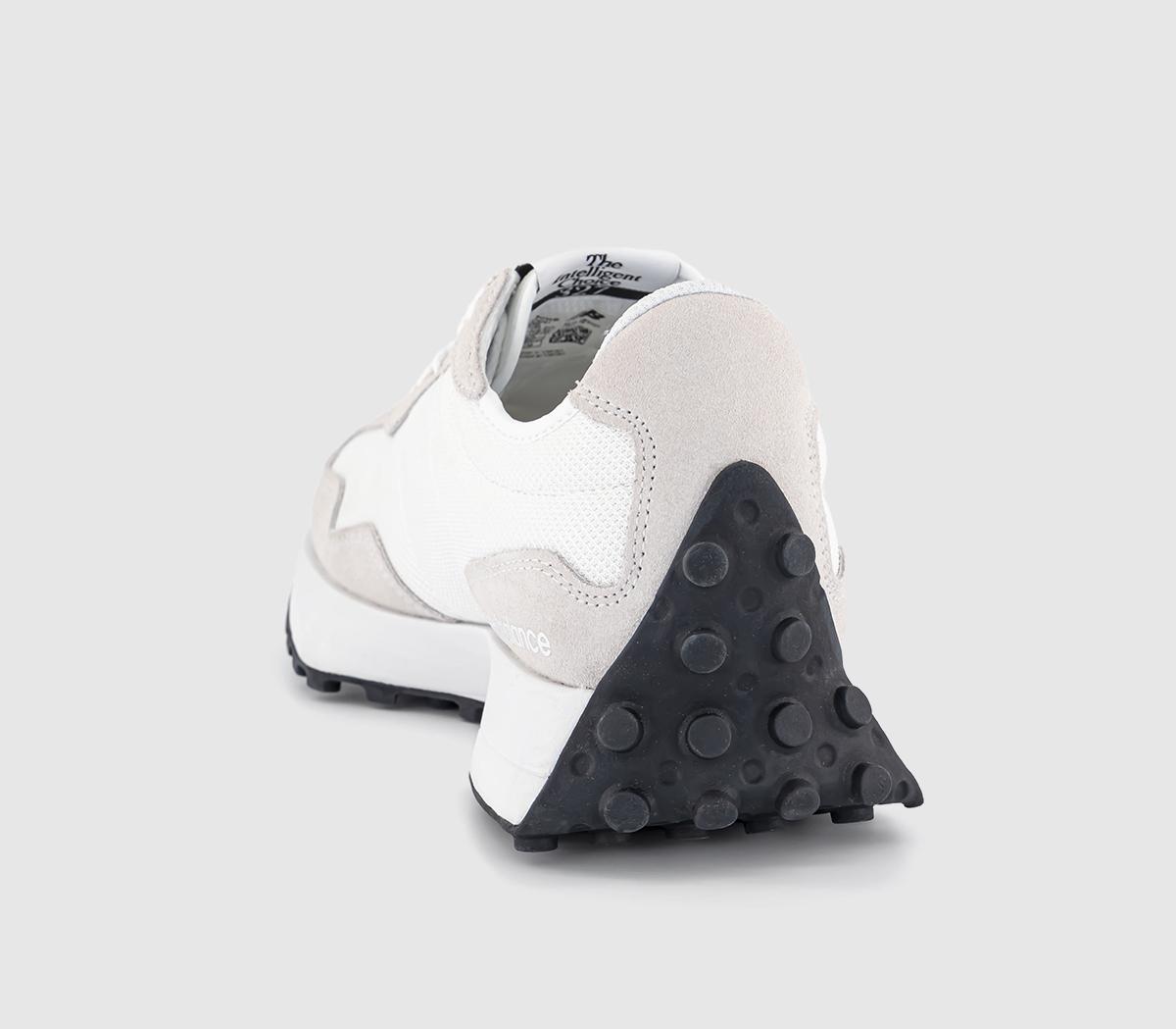 New Balance327 Trainers White Black Cream