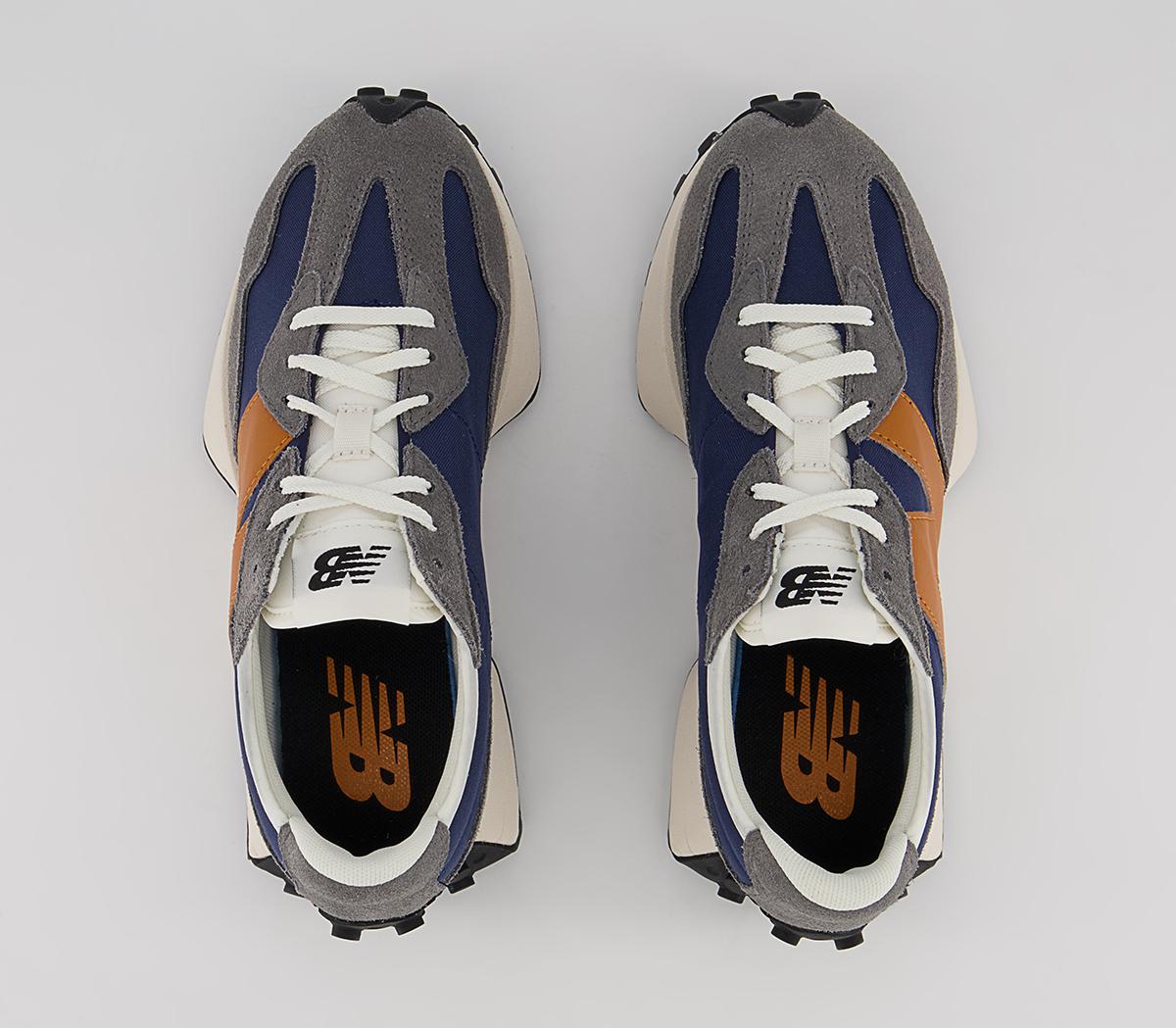 New Balance 327 Trainers New Balance 327 Trainers Grey Purple Orange